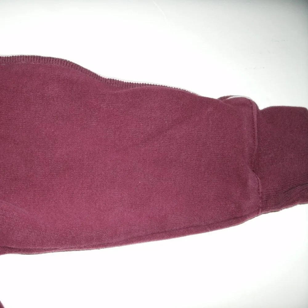 Gap Boys Track Jacket Track Full Zip Sweatshirt Burgundy Size 2T